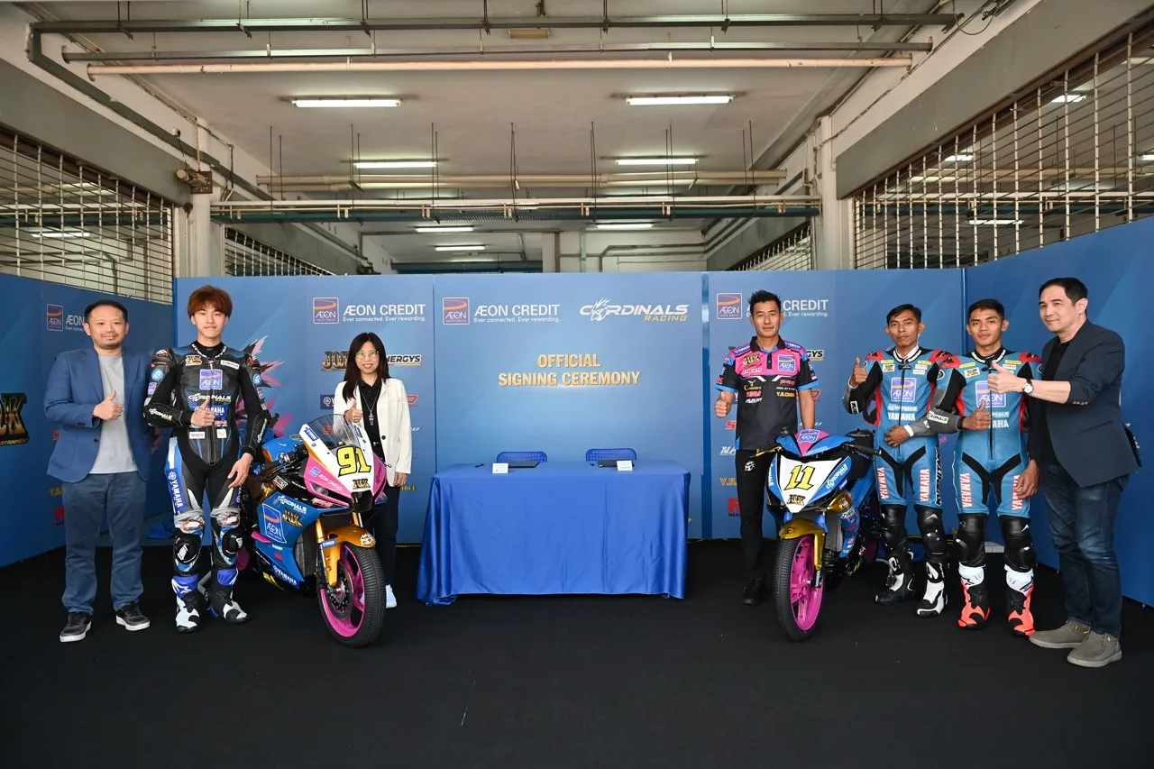 AEON Credit Cardinals Racing 2026 Perkukuh Impak Besar Dalam Asia Road Racing