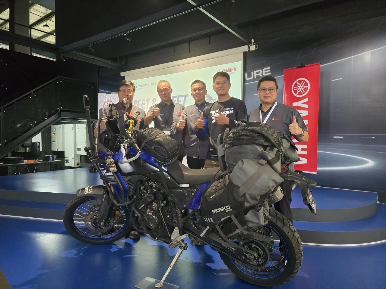 Bing Tamat Ekspedisi Solo Malaysia ke London Dengan Yamaha Tenere 700