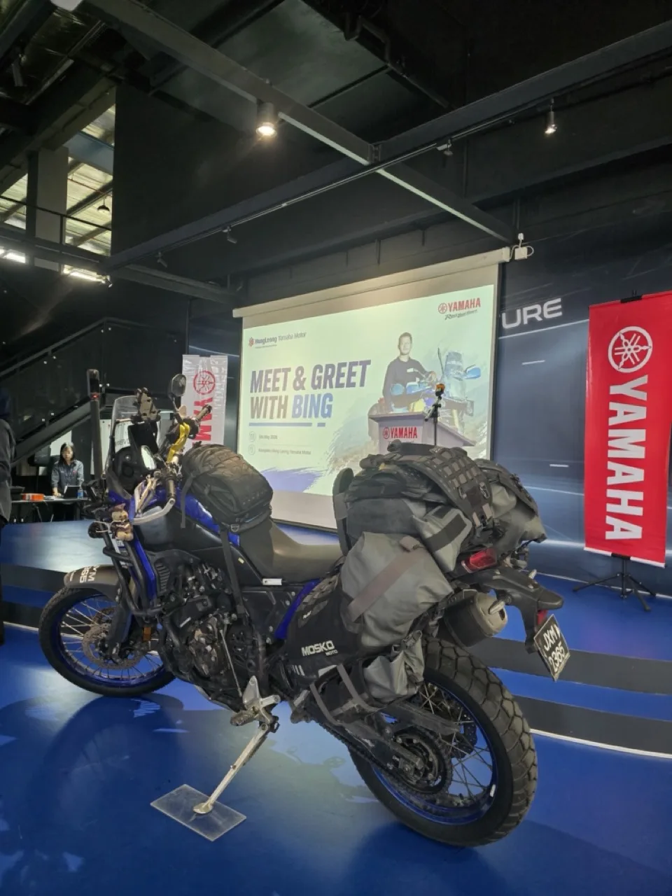 Bing Tamat Ekspedisi Solo Malaysia ke London Dengan Yamaha Tenere 700