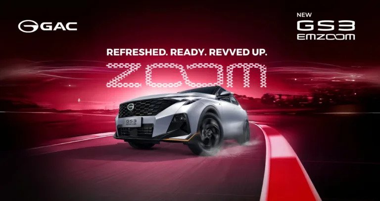 GAC GS3 EMZOOM Dapat Sentuhan Baharu
