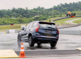 Volvo Selamat Driving Experience Ajar Kawalan Kereta Ketika Kecemasan