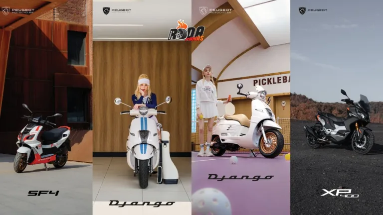 Peugeot Motocycles Lancar Empat Model Skuter Di Malaysia