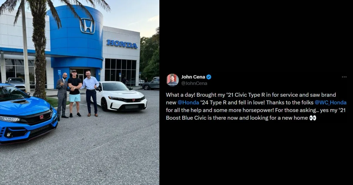 John Cena Beli Honda Lagi, Tambah Koleksi Prelude 2026
