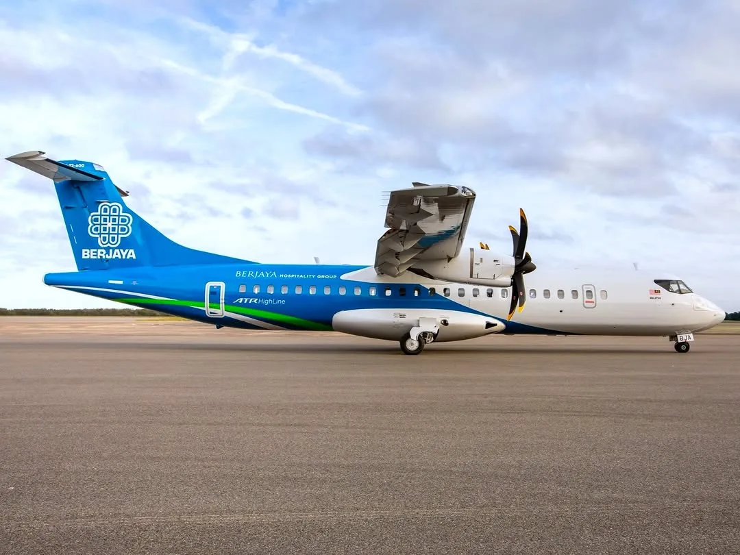 Berjaya Air Terima ATR 72-600 Kelas Perniagaan Pertama Dunia