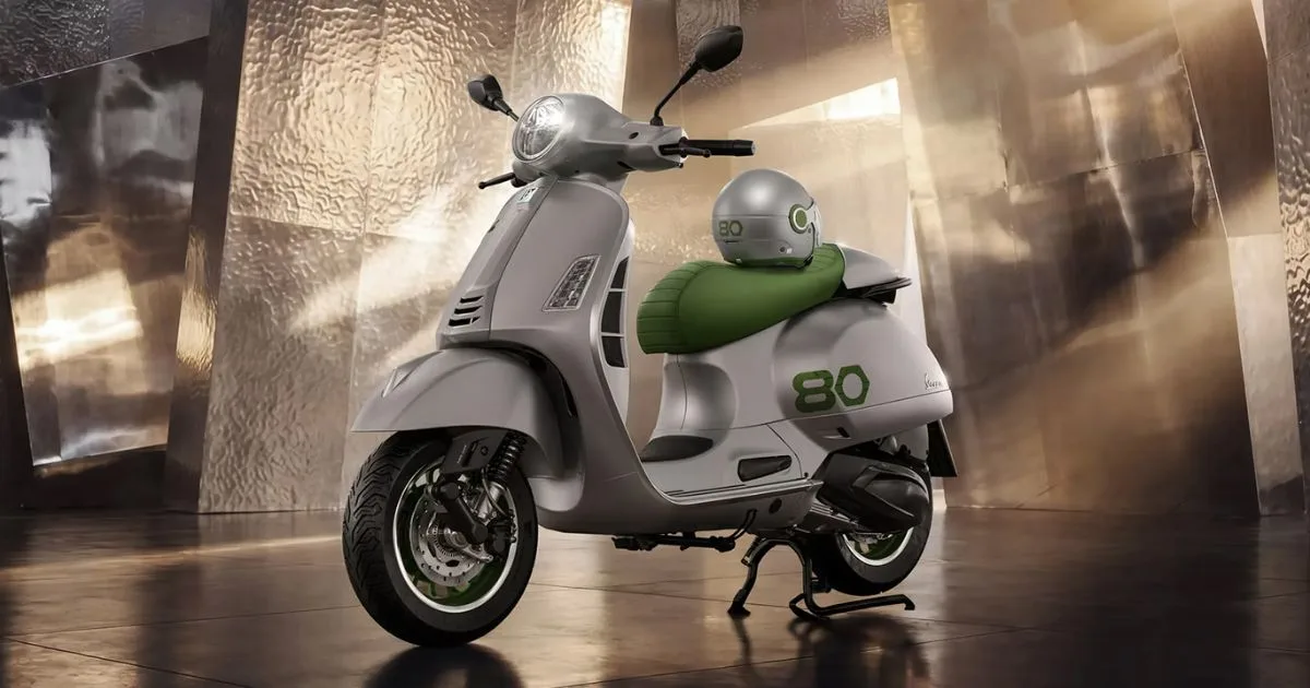 Vespa Edizione Ottantesimo Tampil Sebagai Edisi Khas Ulang Tahun Ke-80