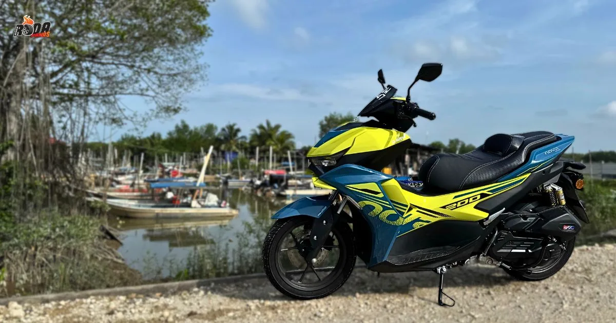 Aveta Nova 200, Skuter Harian Yang Menepati Jangkaan 9 Aveta Nova 200, Skuter Harian Yang Menepati Jangkaan