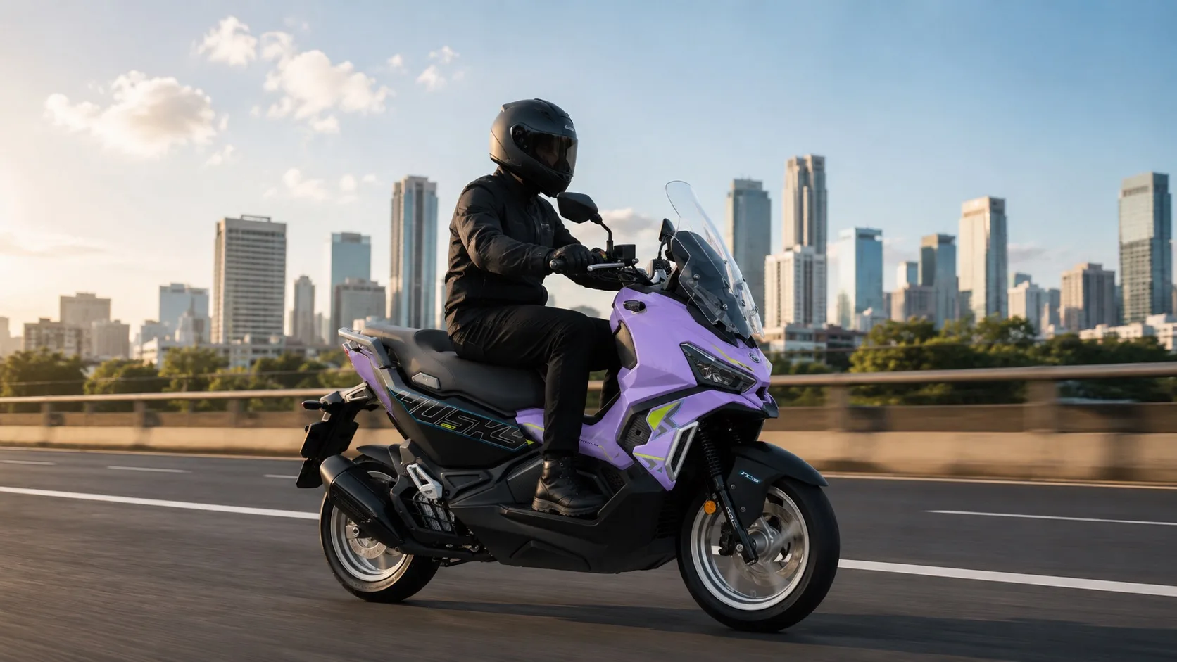 SYM Husky 200 Tampil Dengan Imej Lasak, Harga RM10,998