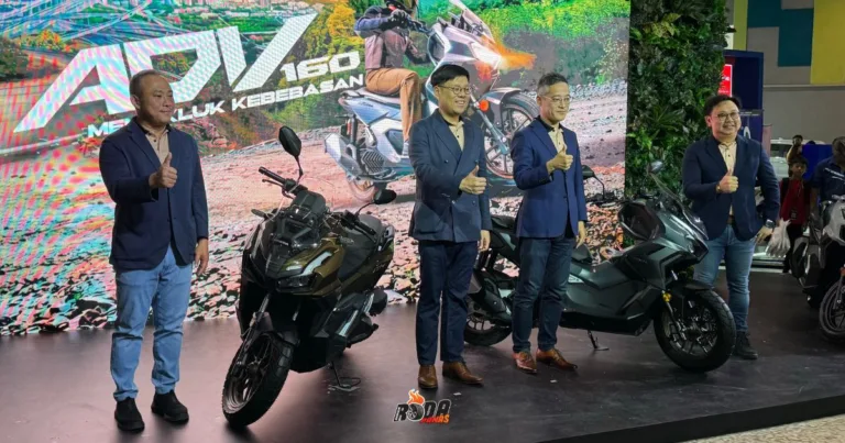 Honda ADV160 Baharu Dilancarkan, Kini Dengan Honda RoadSync