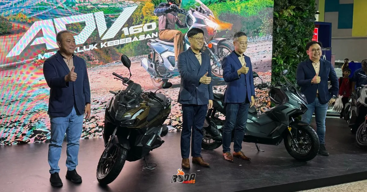 Honda ADV160 Baharu Dilancarkan, Kini Dengan Honda RoadSync