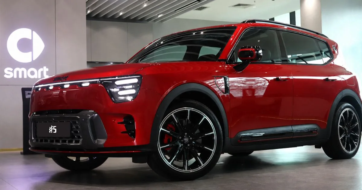 smart Malaysia Perkenal smart #5 BRABUS Laser Red Edition