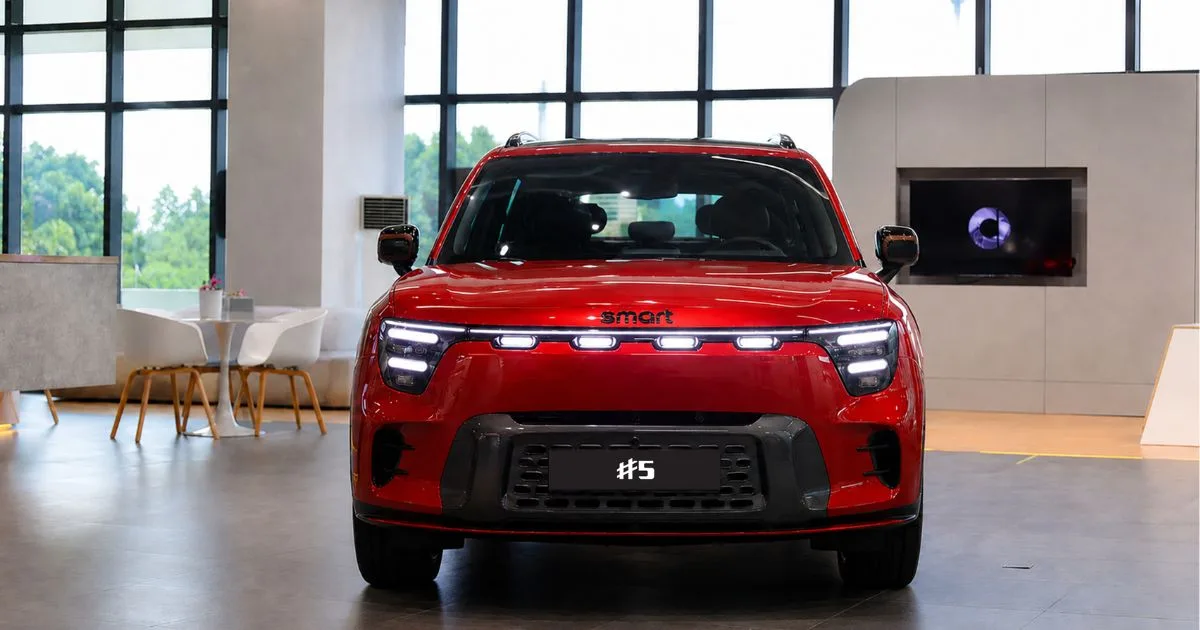 smart Malaysia Perkenal smart #5 BRABUS Laser Red Edition 3 smart Malaysia Perkenal smart #5 BRABUS Laser Red Edition