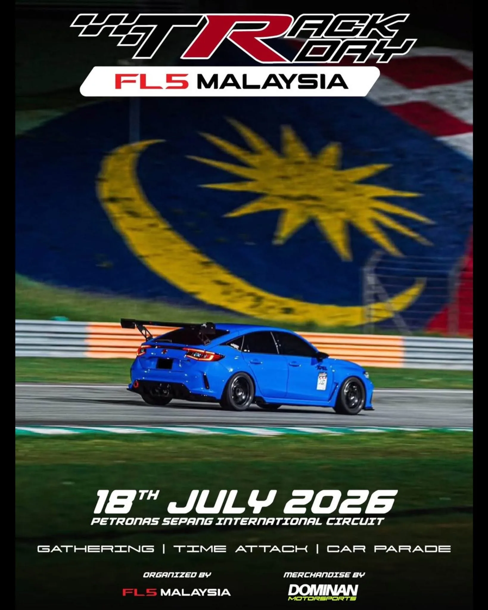 Himpunan Honda Civic FL5 Terbesar Malaysia Bakal Berlangsung di Sepang