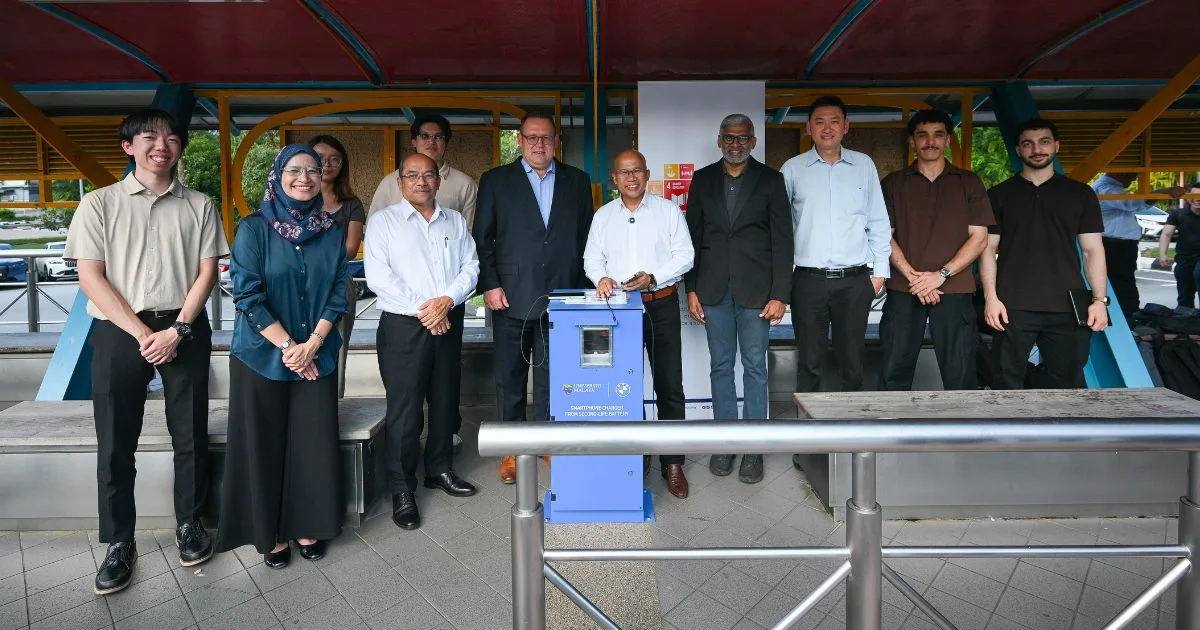 BMW Group Malaysia, UM Pasang Stesen Pengecas Telefon Guna Bateri EV Terpakai 6 BMW Group Malaysia, UM Pasang Stesen Pengecas Telefon Guna Bateri EV Terpakai