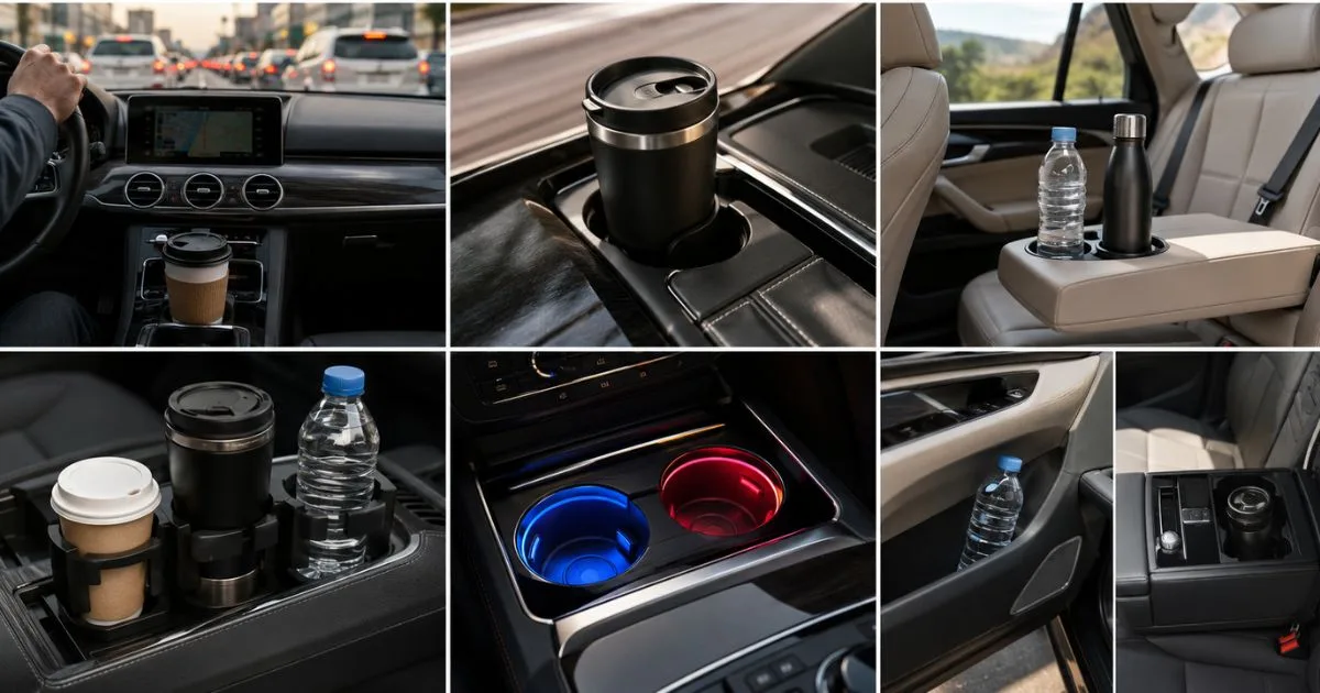 Kenapa Cup holder Menjadi Aspek Penting Dalam Reka Bentuk Kereta Moden? 5 cup holder