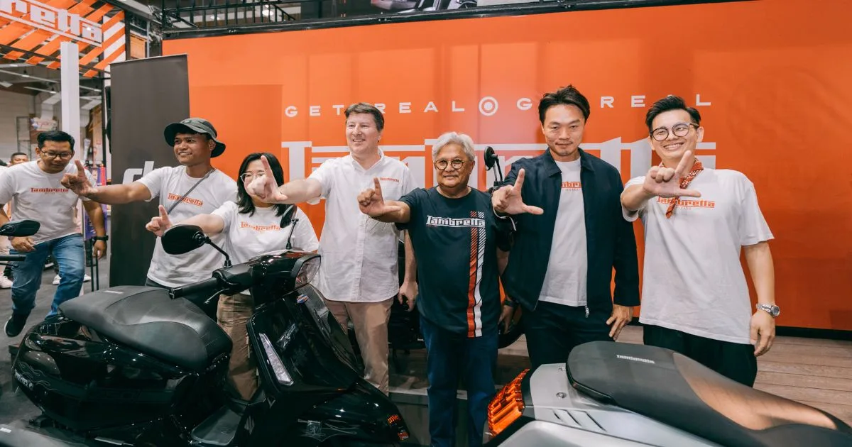 Lambretta J200 Buat Kemunculan Pertama di Malaysia