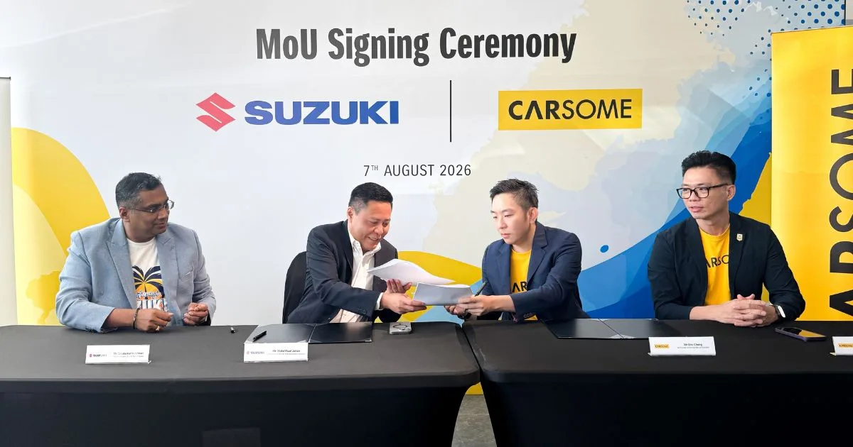 Suzuki Dan CARSOME Jalin Kerjasama, Mudahkan Pelanggan Tukar Kereta Baharu