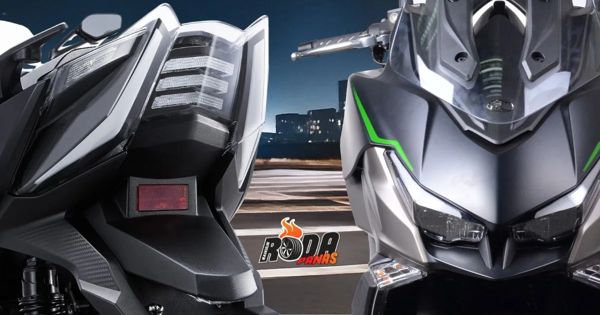 KYMCO XCITING VS 400 Bawa Aura ‘Abang’ AK550