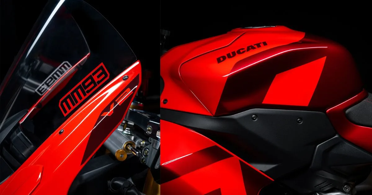 Ducati Panigale V2 MM93, Edisi Khas Marc Márquez
