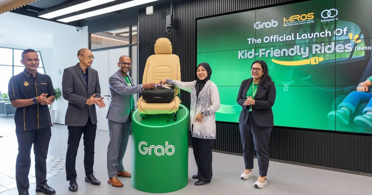 Grab Kini Ada Kid-Friendly Rides, Kerusi untuk Kanak-Kanak 4-12 Tahun 4 Grab
