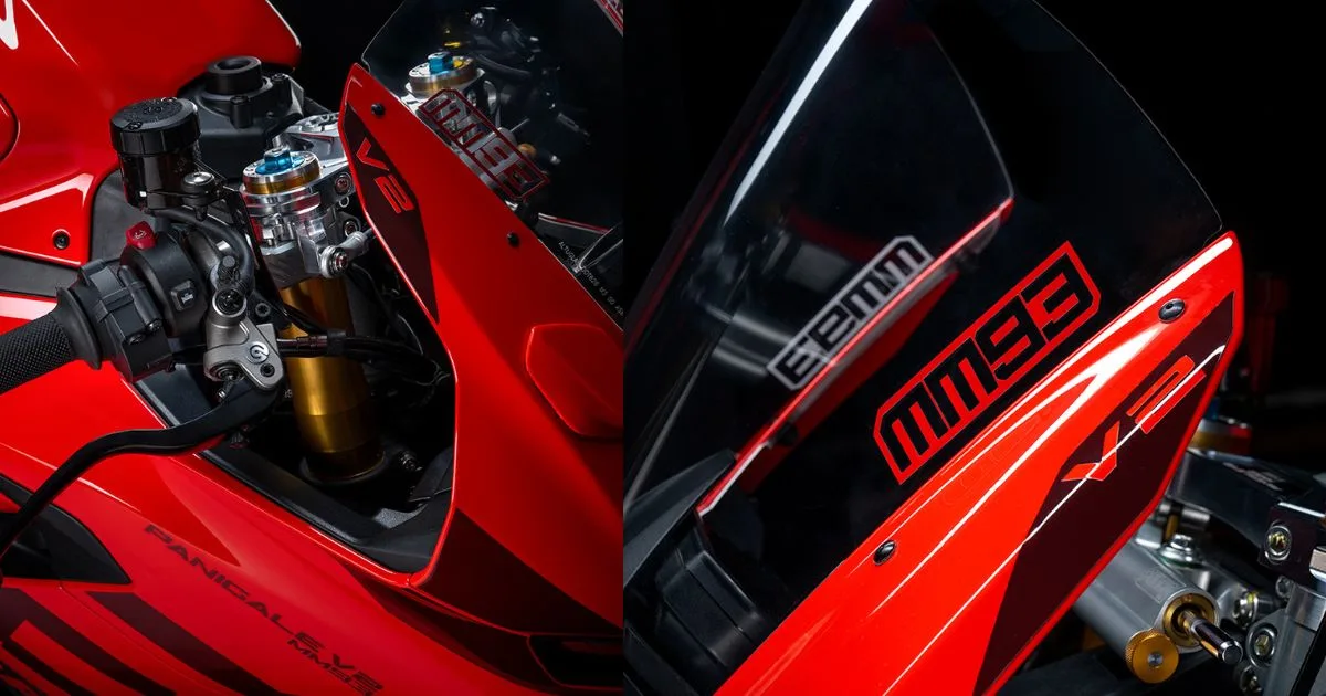 Ducati Panigale V2 MM93, Edisi Khas Marc Márquez