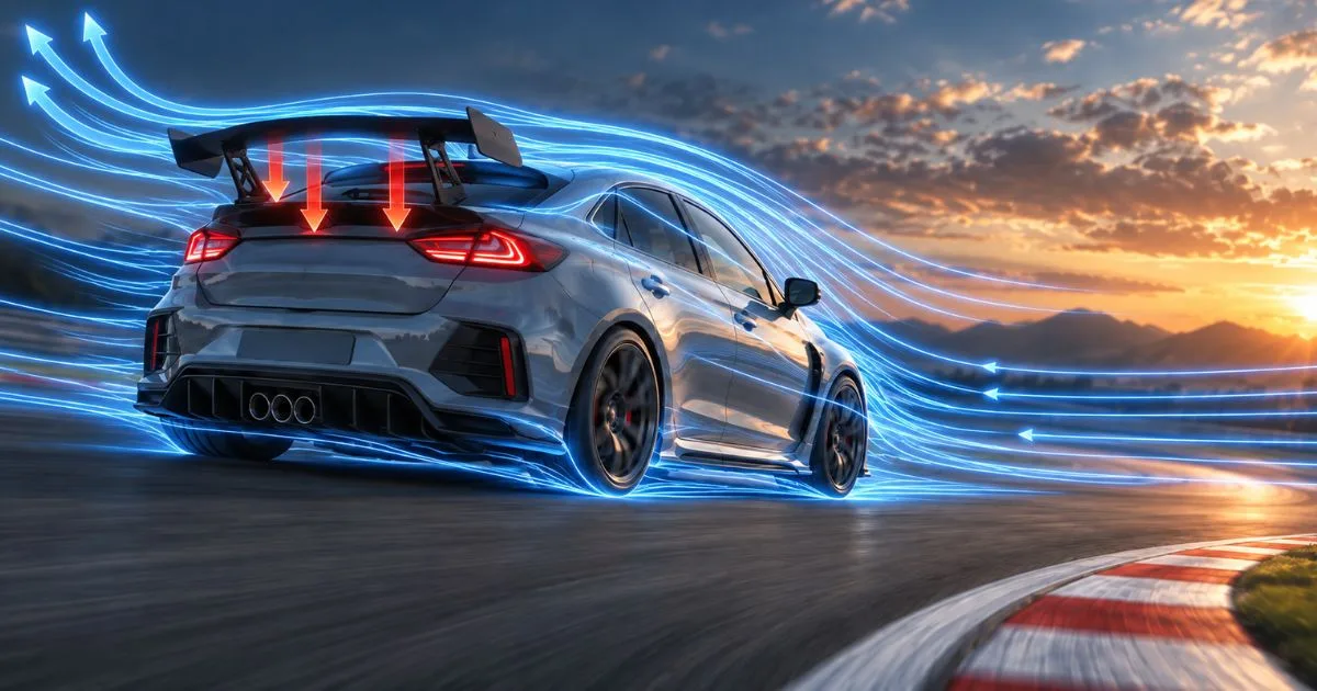 Kereta Pacuan Roda Hadapan Pakai GT Wing Spoiler? Ini Penjelasan Dari Sudut Aerodinamik
