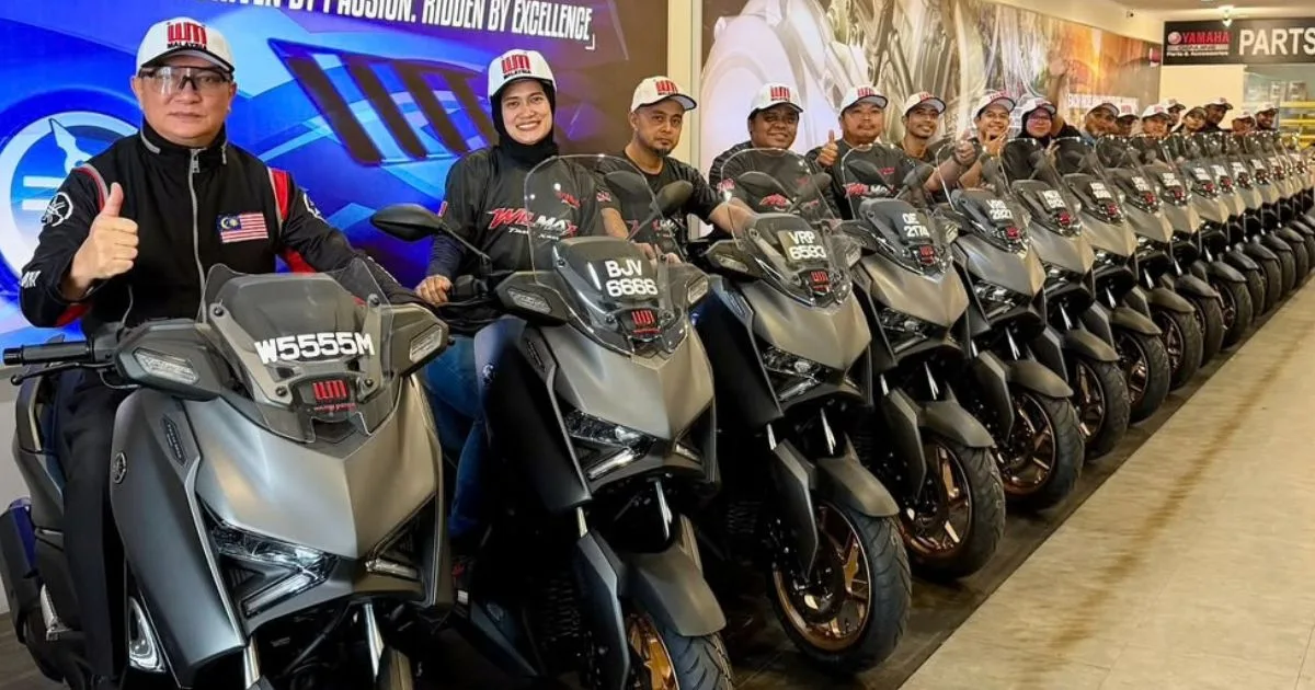 Yamaha Serah XMAX 300 Tech MAX Kepada 200 Pemilik Pertama