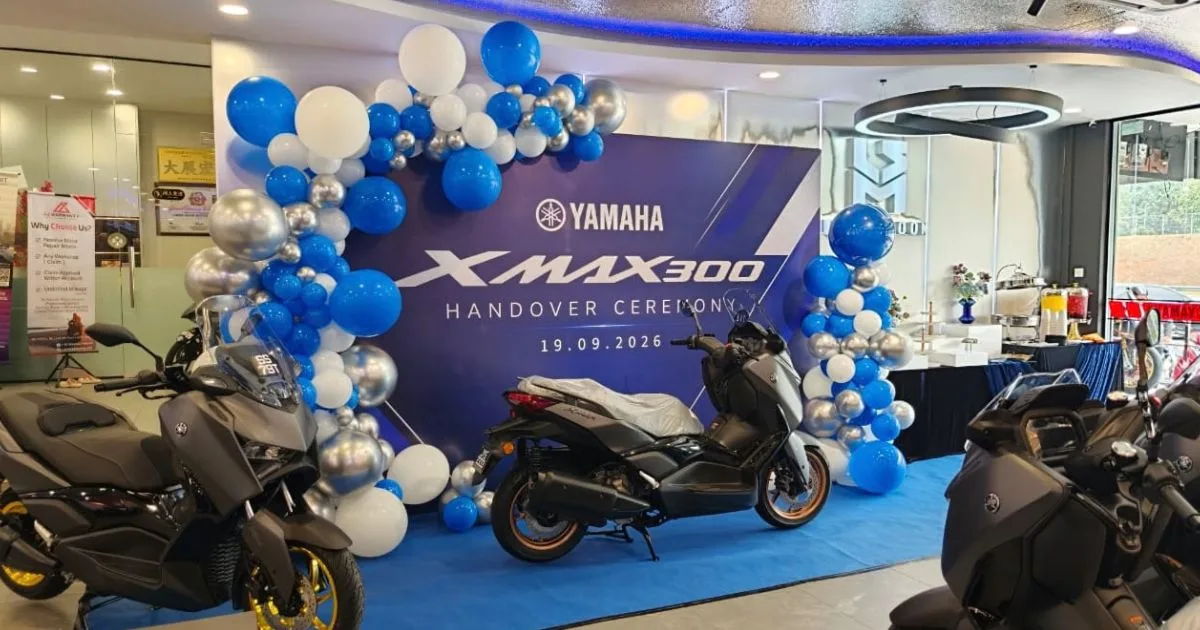 Yamaha Serah XMAX 300 Tech MAX Kepada 200 Pemilik Pertama 4 XMAX 300