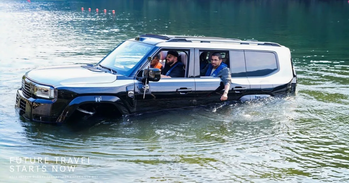 JETOUR G700 Ark Edition Buktikan Keupayaan Bergerak di Darat dan Air