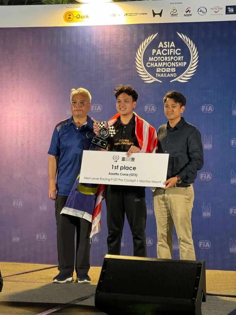 Malaysia Terus Cemerlang Dalam Perlumbaan Simulasi, Nabil Azlan Raih Emas di APMC 2026 4 Malaysia Terus Cemerlang Dalam Perlumbaan Simulasi, Nabil Azlan Raih Emas di APMC 2026