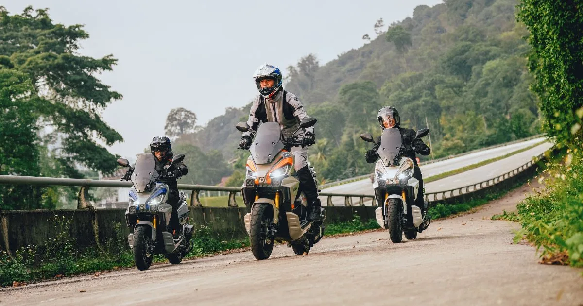 Aveta Falcon 180 Perluas Segmen Skuter Adventure Tempatan