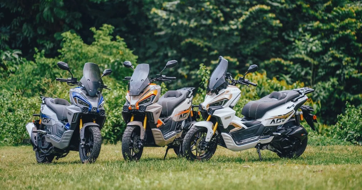 Aveta Falcon 180 Perluas Segmen Skuter Adventure Tempatan