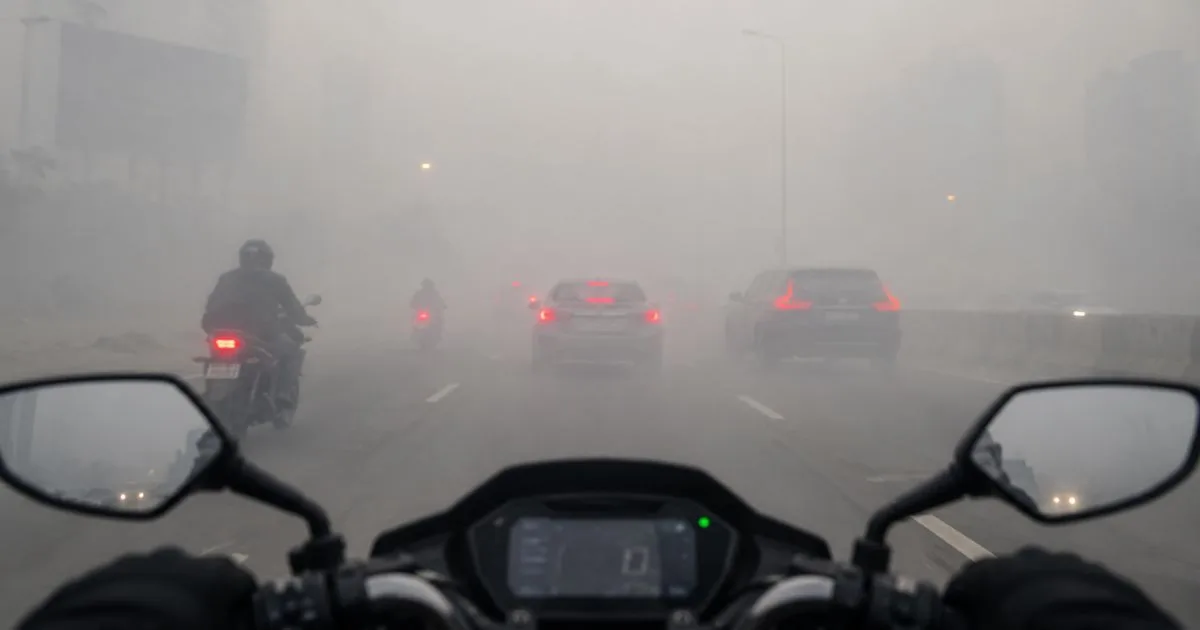 Kesan Jerebu Kepada Penunggang Motosikal, Ini Risiko Yang Ramai Tak Sedar