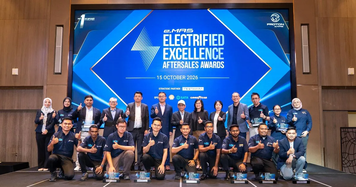 PRO-NET, TVETMARA Iktiraf Juruteknik & Penasihat Servis Terbaik Proton e.MAS 5 TVETMARA